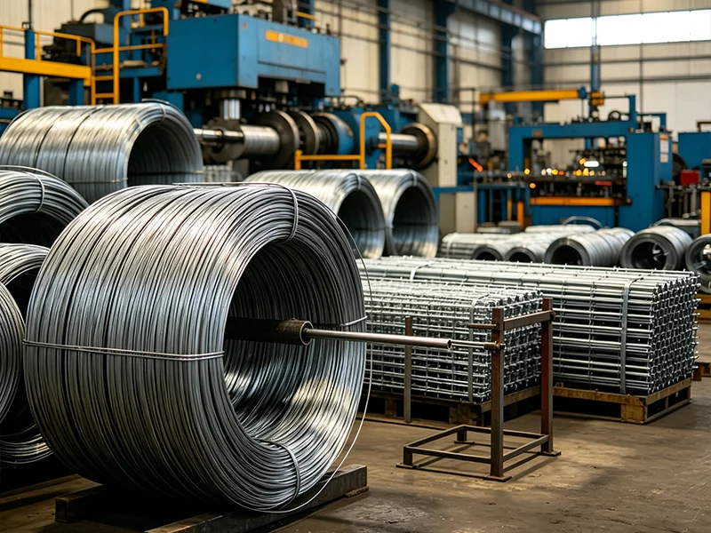 Veelzijdige zachtstaaldraad voor algemene bevestiging, framewerk en industriële componenten zonder veren